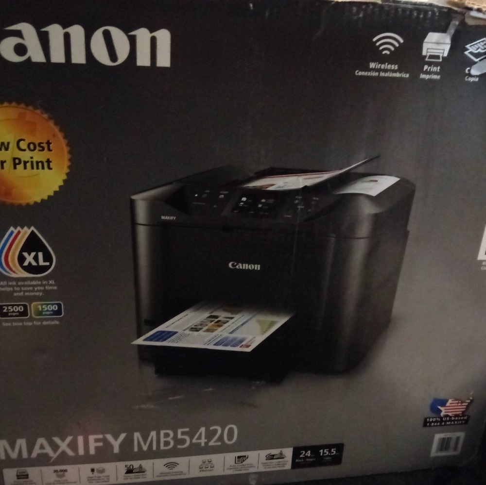 Canon printer/fax/scanner/labeler